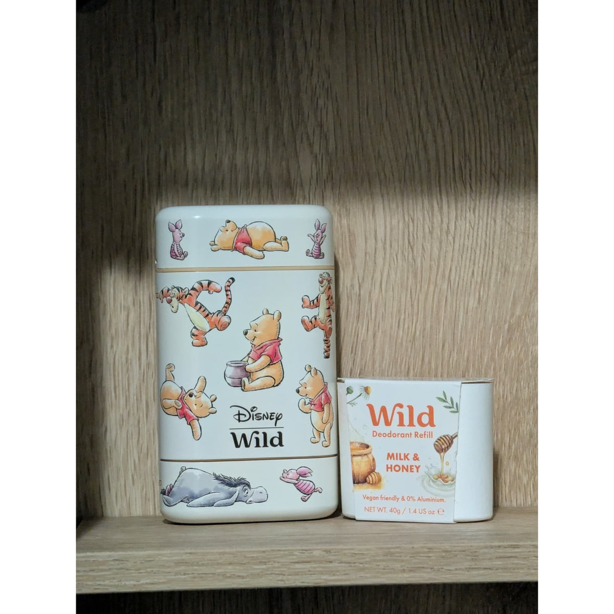 Disney x Wild Winnie the Pooh Deodorant and Milk & Honey Refill