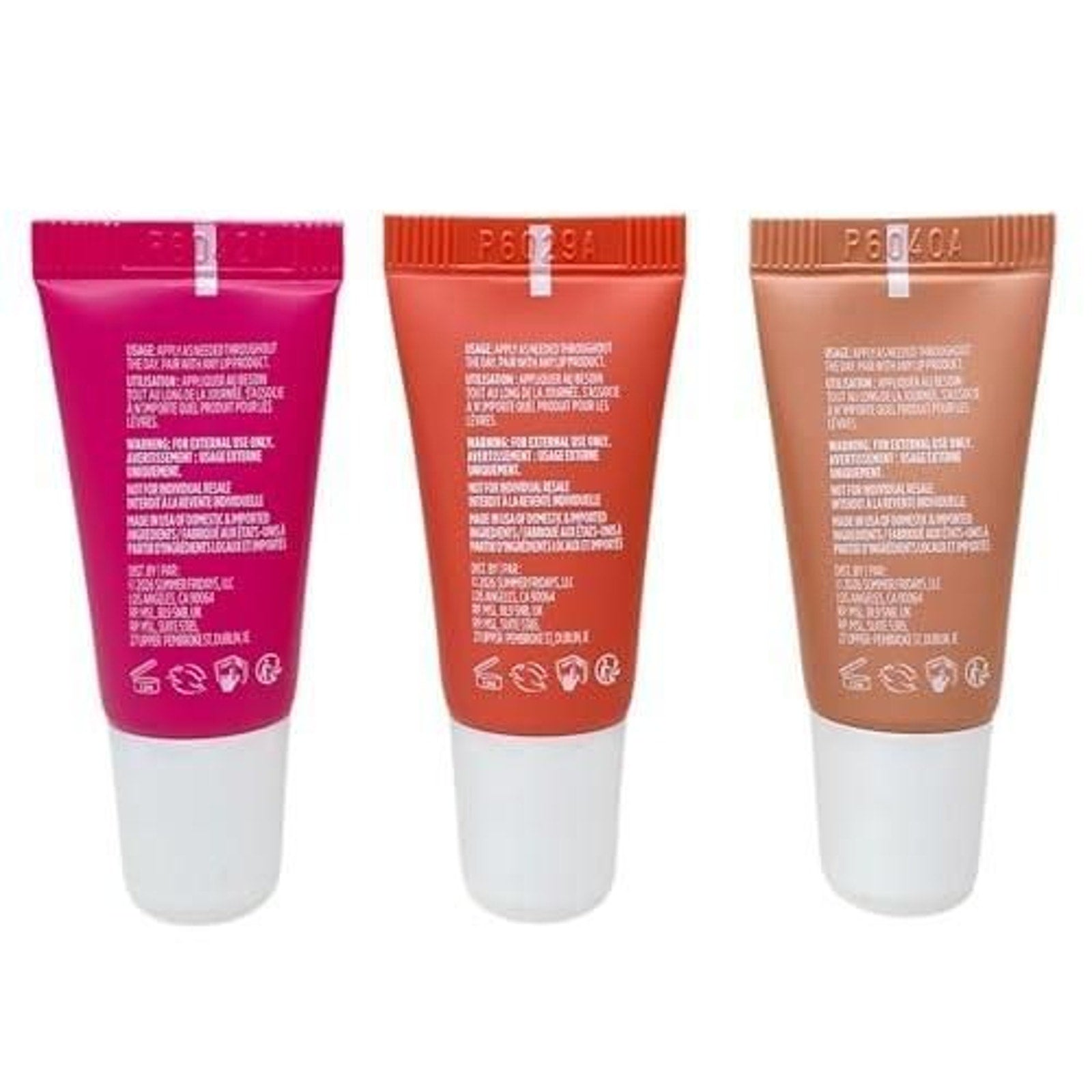 Summer Fridays Limited Edition the Sweet Summer Minis Lip Butter Balm Set