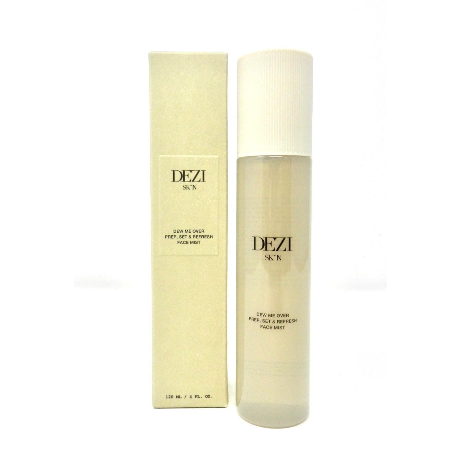 Dezi Skin Dew Me Over Prep Set & Refresh Face Mist 4 Fl Oz